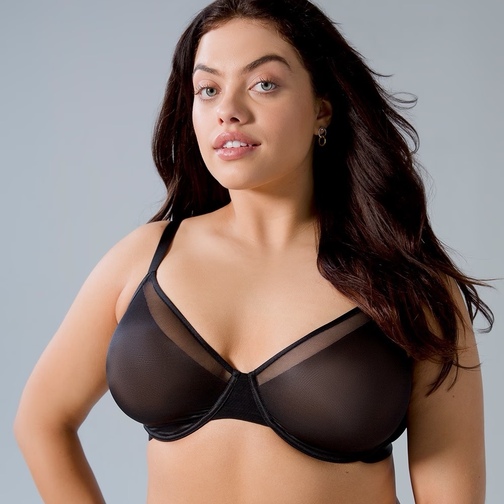 NWT Soma Unbelievable Lift Perfect Coverage Bra in Black Size 38DDBlack Bra